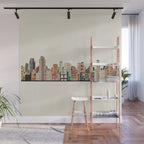 san diego skyline Wall Mural Gallery Image 1