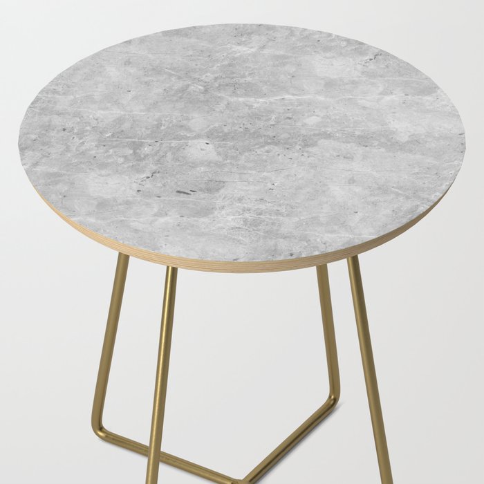 Gray Concrete Side Table Gallery Image 2