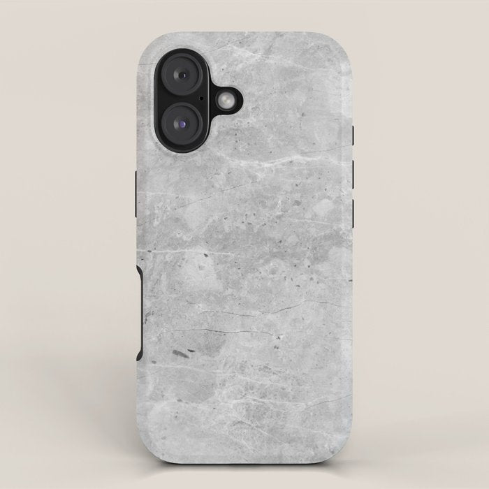 Gray Concrete iPhone Case Gallery Image 1