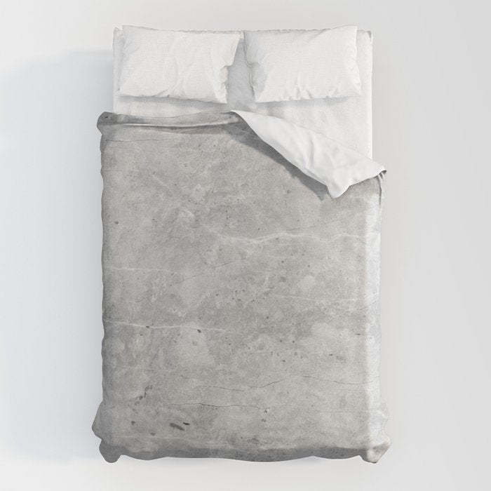 Gray Concrete Duvet Cover Gallery Image 6