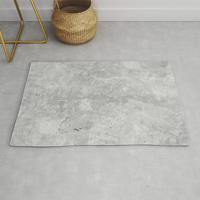 Gray Concrete Rug Gallery Image 1