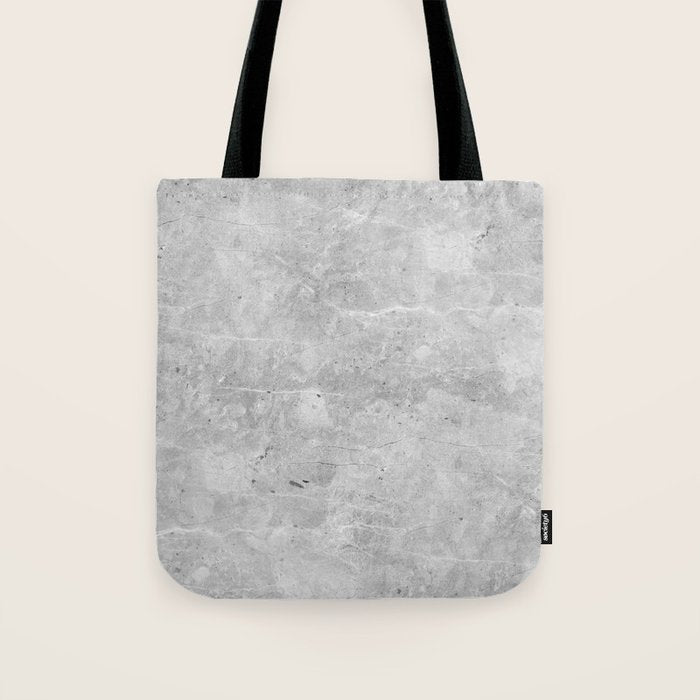 Gray Concrete Tote Bag Gallery Image 1