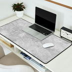Gray Concrete Desk Mat Gallery Image 2