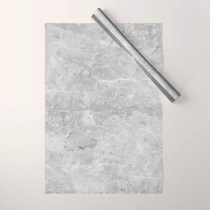 Gray Concrete Wrapping Paper Gallery Image 1