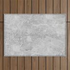 Gray Concrete Outdoor Rug Gallery Image 1