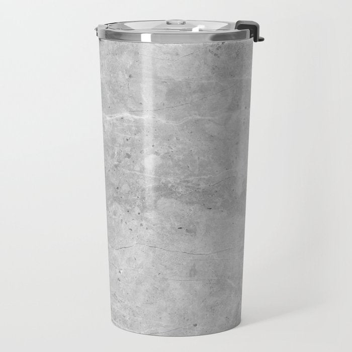 Gray Concrete Travel Mug Gallery Image 2