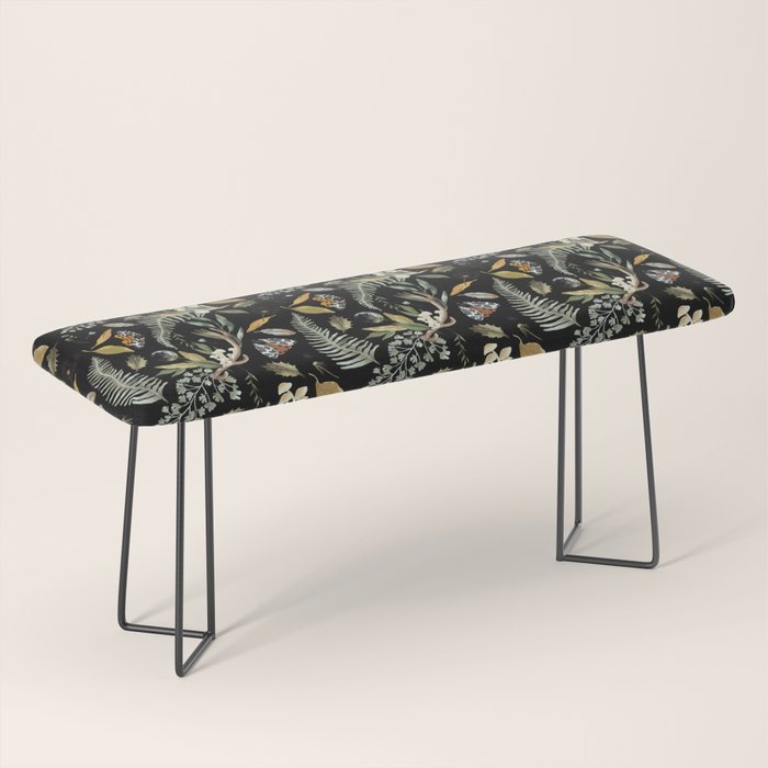 Moths Mystical Woodland D Bench Gallery Image 1