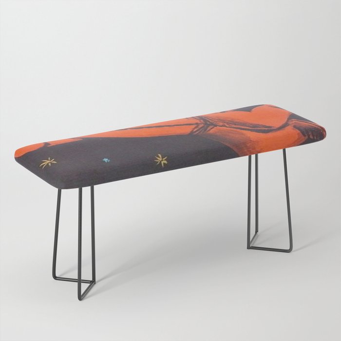 There's no god! / ÐÐ¾Ð³Ð° ÐÐµÑ!" 1960's USSR anti-religious propaganda Cosmonaut Yuri Gagarin in Space Bench Gallery Image 1