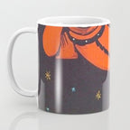 There's no god! / ÐÐ¾Ð³Ð° ÐÐµÑ!" 1960's USSR anti-religious propaganda Cosmonaut Yuri Gagarin in Space Coffee Mug Gallery Image 3