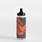 There's no god! / ÐÐ¾Ð³Ð° ÐÐµÑ!" 1960's USSR anti-religious propaganda Cosmonaut Yuri Gagarin in Space Water Bottle Gallery Image 2