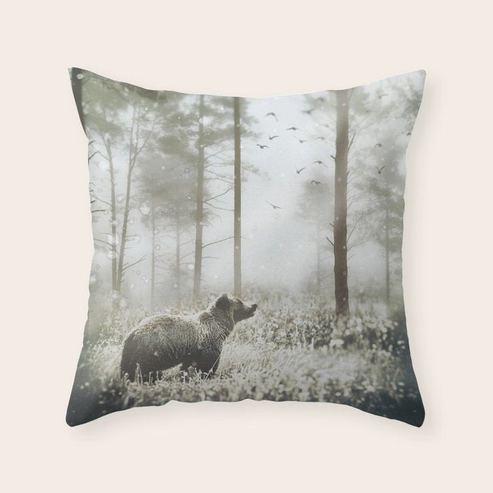 Encounter Throw Pillow Gallery Image 1