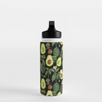 Avocado Fruit Plants - black Water Bottle Gallery Image 3