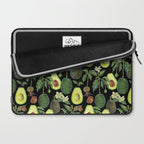 Avocado Fruit Plants - black Laptop Sleeve Gallery Image 2