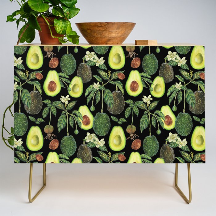 Avocado Fruit Plants - black Credenza Gallery Image 1