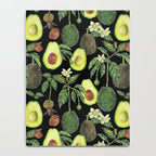 Avocado Fruit Plants - black Notebook Gallery Image 4