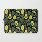 Avocado Fruit Plants - black Laptop Sleeve Gallery Image 1