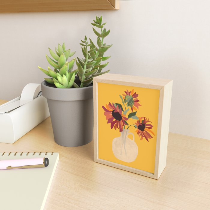 Sunflowers 14 Mini Art Print Gallery Image 2