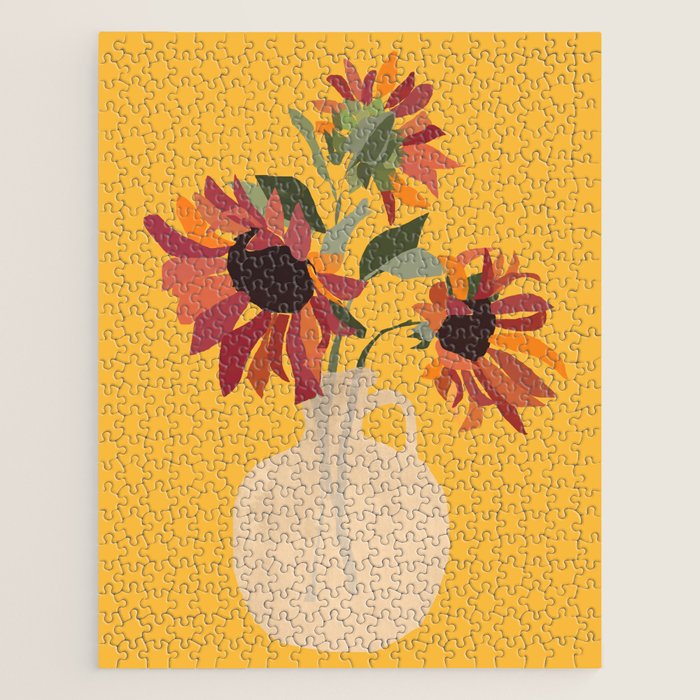 Sunflowers 14 Jigsaw Puzzle Gallery Image 1