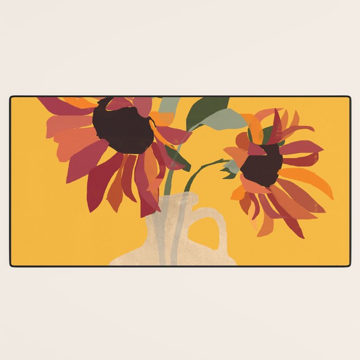 Sunflowers 14 Desk Mat Gallery Image 3