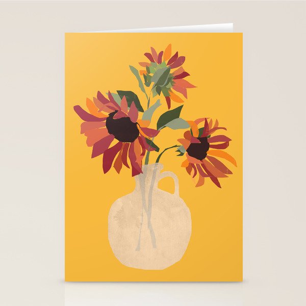 Sunflowers 14 Stationery Card Gallery Image 1