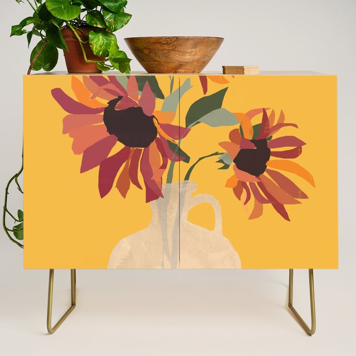 Sunflowers 14 Credenza Gallery Image 1