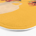 Sunflowers 14 Bath Mat Gallery Image 3