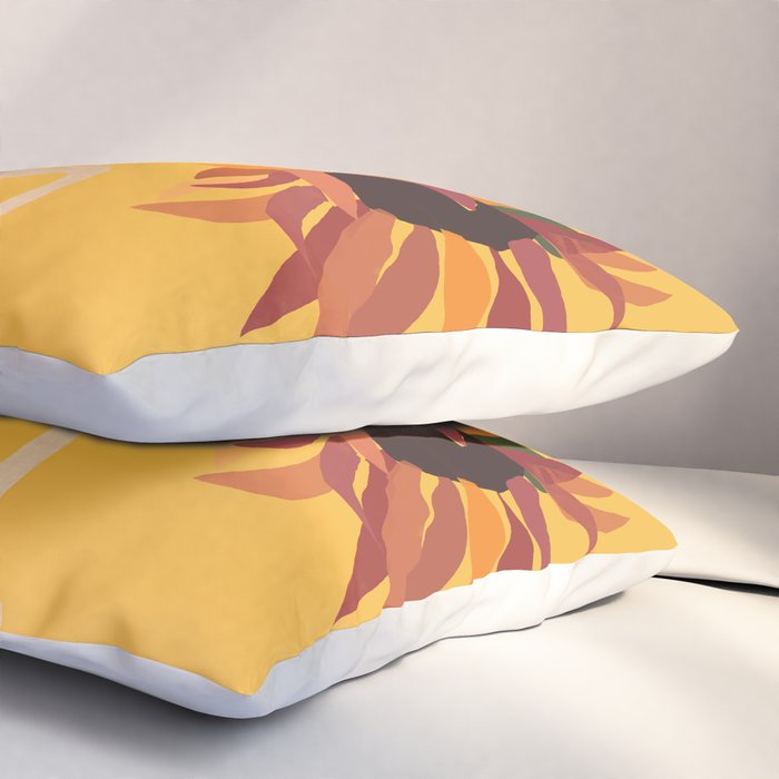 Sunflowers 14 Pillow Sham Gallery Image 3