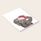 Christmas Baby Elephant Notebook Gallery Image 2