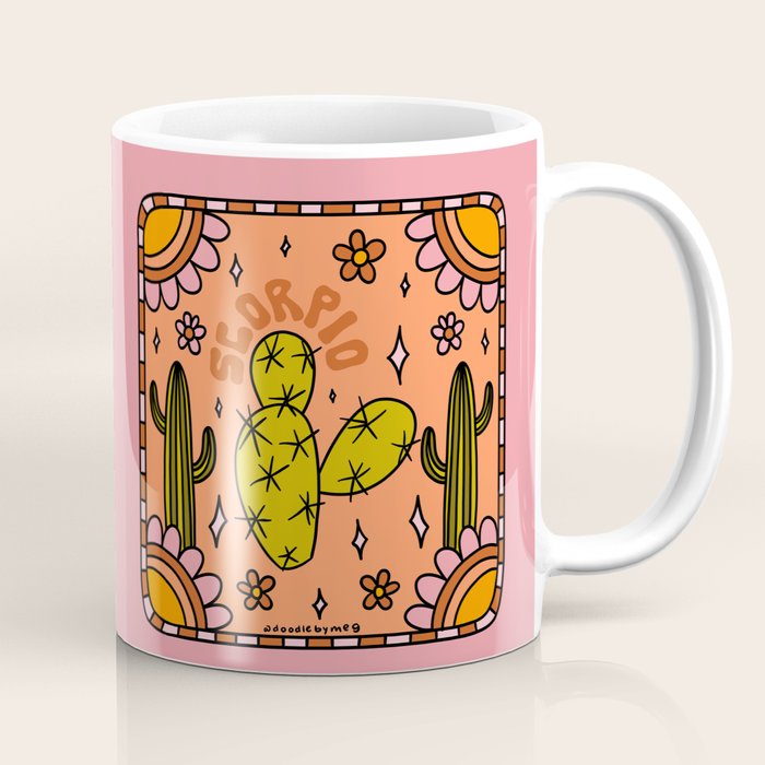 Scorpio Cactus Coffee Mug Gallery Image 1