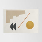 abstract minimal 6 Rug Gallery Image 2