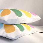 Smiley Hippie Daisy Pillow Sham Gallery Image 3