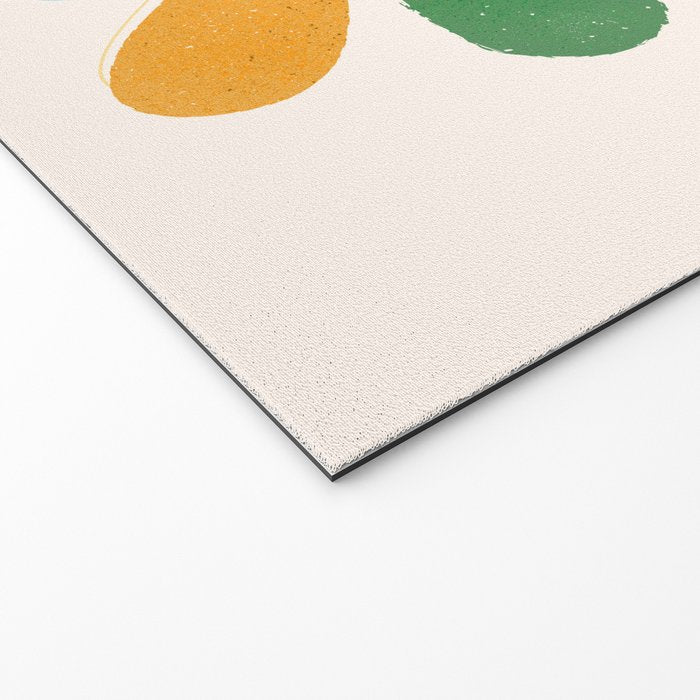 Smiley Hippie Daisy Welcome Mat Gallery Image 2