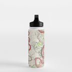 Vintage Map of the Mississippi River Water Bottle Gallery Image 3