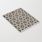 Minimalist Geometric Floral Pattern Notebook Gallery Image 2
