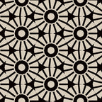 Minimalist Geometric Floral Pattern Coffee Mug Gallery Image 2