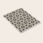 Minimalist Geometric Floral Pattern Notebook Gallery Image 3