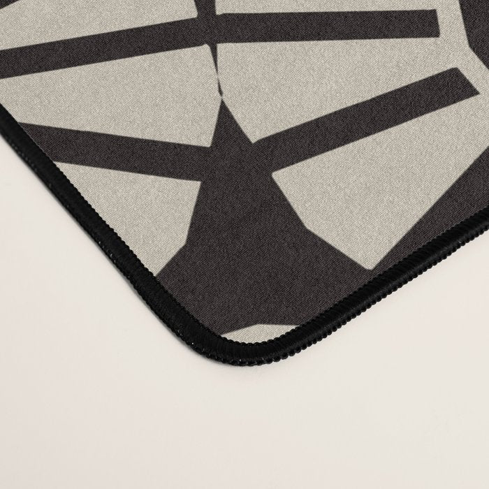 Minimalist Geometric Floral Pattern Desk Mat Gallery Image 4