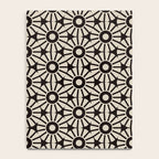 Minimalist Geometric Floral Pattern Notebook Gallery Image 4