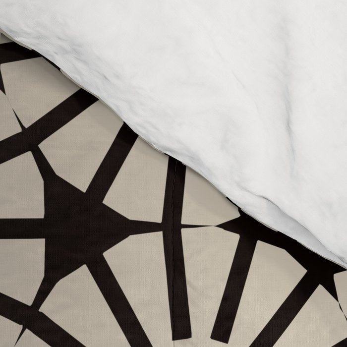 Minimalist Geometric Floral Pattern Comforter Gallery Image 4