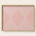 Geo (Blush) Serving Tray Gallery Image 1