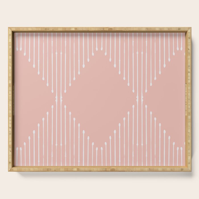 Geo (Blush) Serving Tray Gallery Image 1