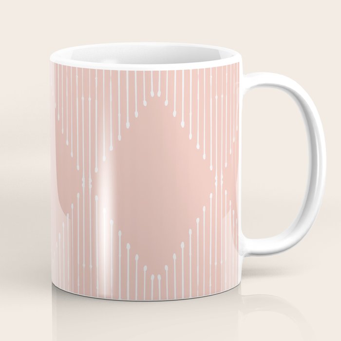 Geo (Blush) Coffee Mug Gallery Image 1