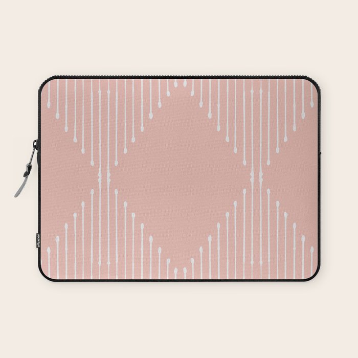 Geo (Blush) Laptop Sleeve Gallery Image 1