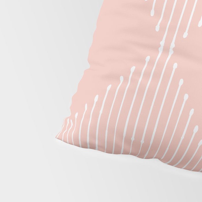 Geo (Blush) Pillow Sham Gallery Image 4