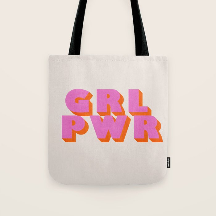 Girl Power Tote Bag Gallery Image 1