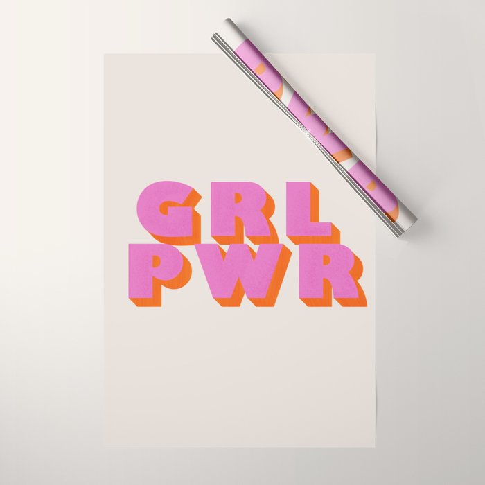 Girl Power Wrapping Paper Gallery Image 1