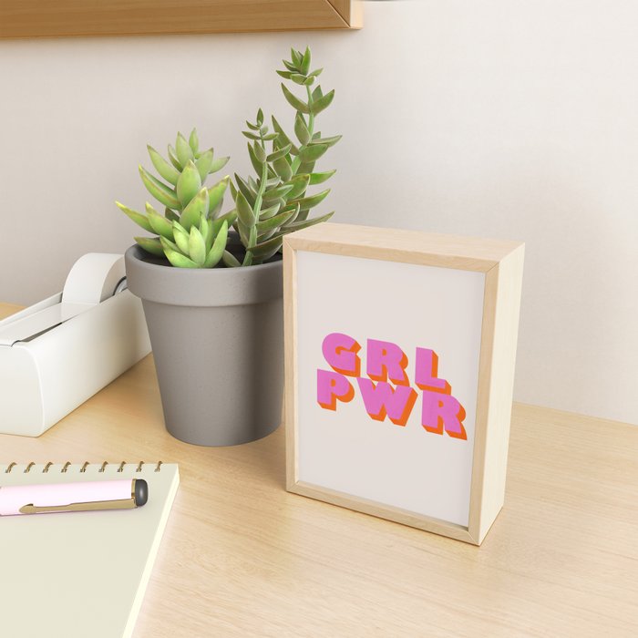 Girl Power Mini Art Print Gallery Image 2