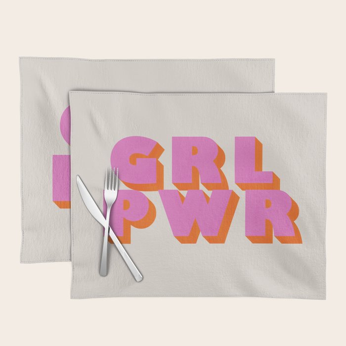 Girl Power Placemat Gallery Image 1