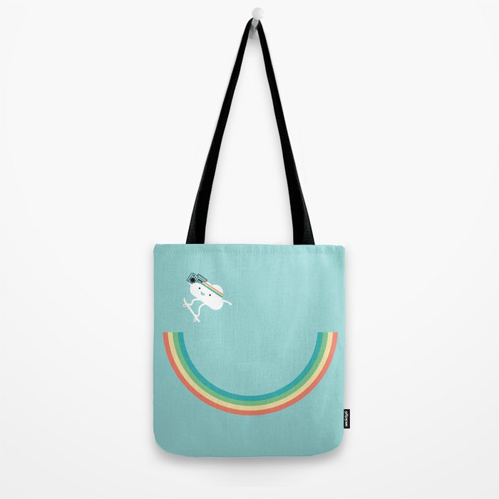 Skateboarding cloud Tote Bag Gallery Image 2