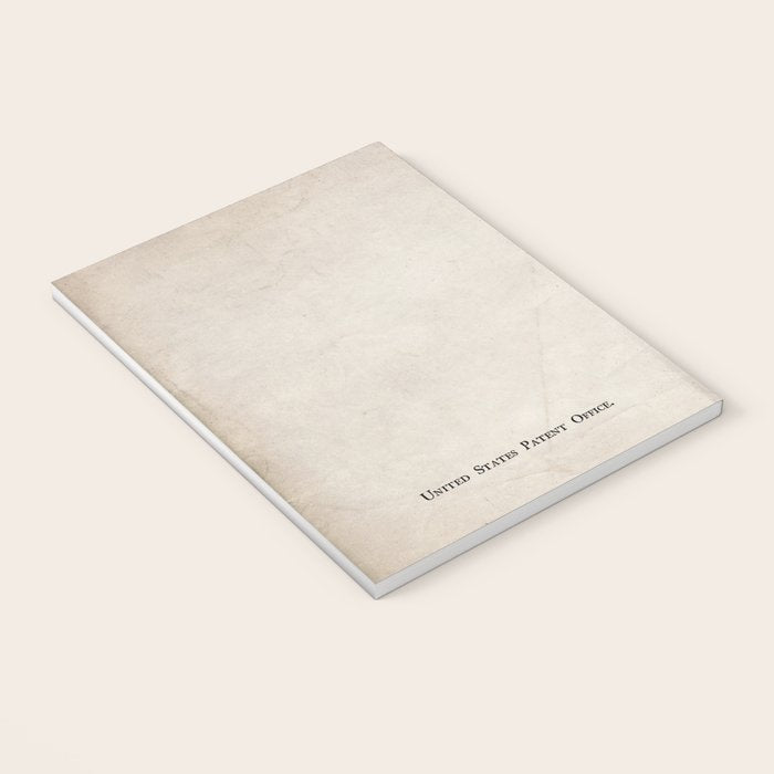 Boxing Gloves Patent - Boxer Trainer Coach Gym Art - Antique Notebook Gallery Image 3